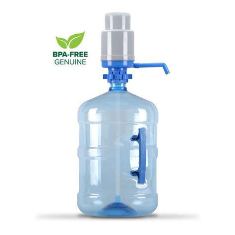 5 gallon water bottle 55 mm screw top pump|pu100 water bottle pump.